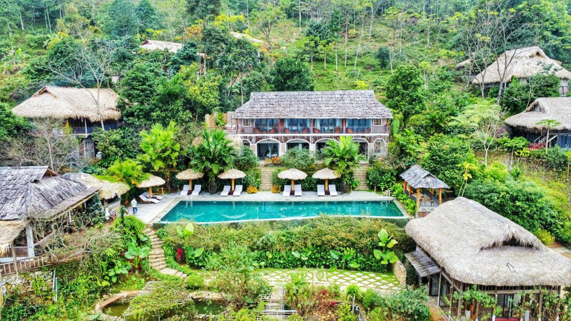 Hotel Pu Luong Eco Garden Esterno foto